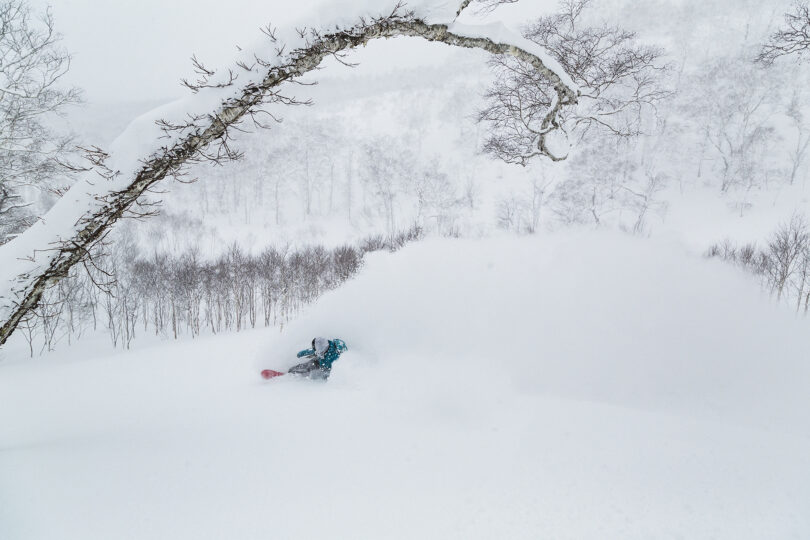 The House of Powder in the backcountry with Jenny Jones 5 powder spray